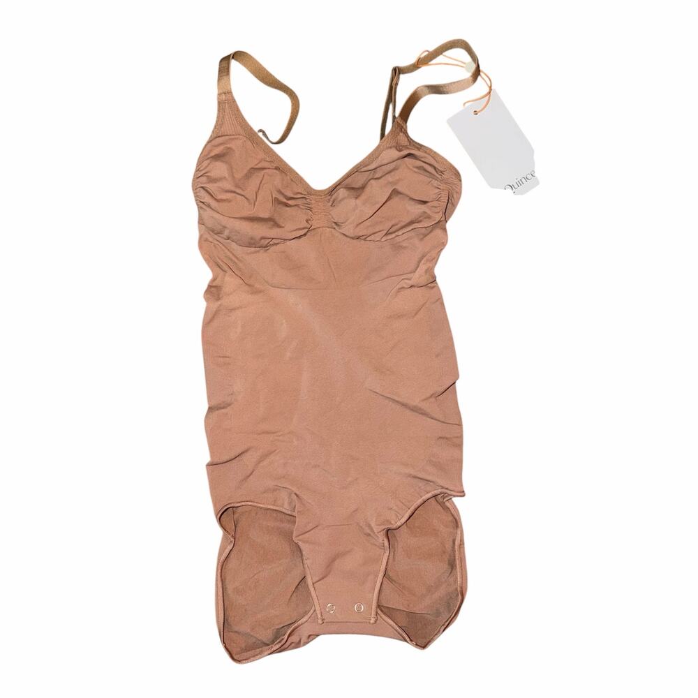 NWT Quince Sculpting Bodysuit in Sienna Size L